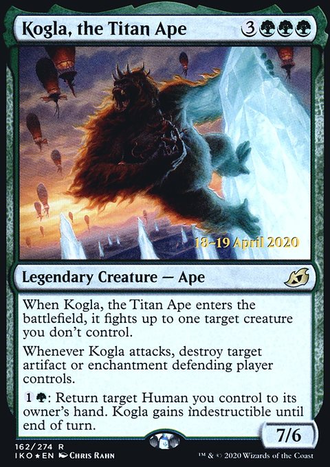 Kogla, the Titan Ape [Ikoria: Lair of Behemoths Prerelease Promos]