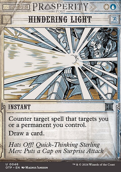 Hindering Light [Outlaws of Thunder Junction: Breaking News]