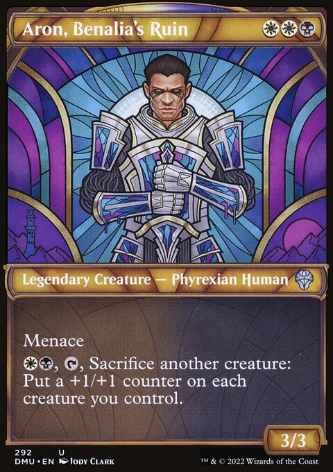 Aron, Benalia's Ruin (Showcase) [Dominaria United]