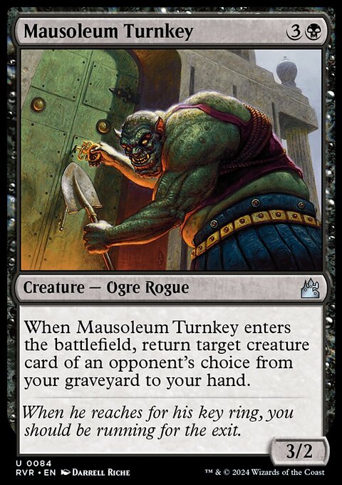 Mausoleum Turnkey [Ravnica Remastered]