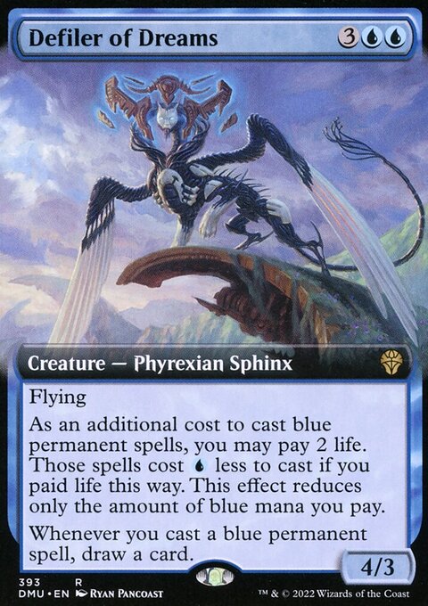 Defiler of Dreams (Extended Art) [Dominaria United]