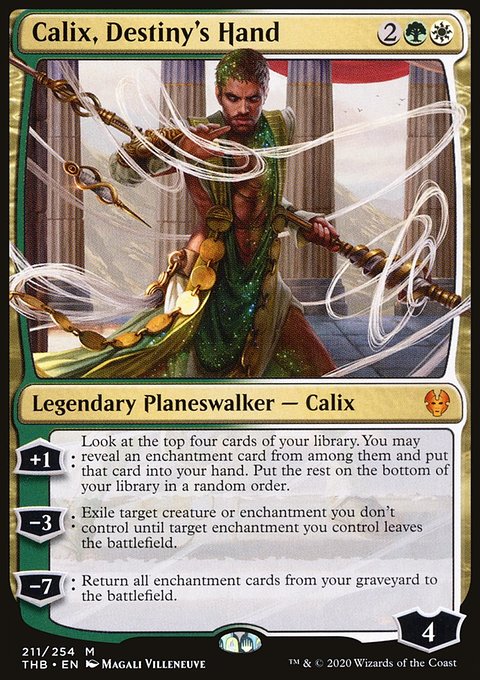 Calix, Destiny's Hand [Theros Beyond Death]