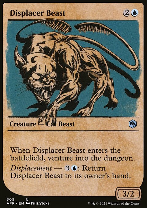 Displacer Beast (Showcase) [Dungeons & Dragons: Adventures in the Forgotten Realms]