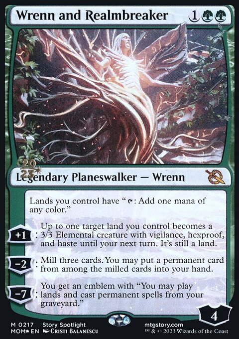 Wrenn and Realmbreaker [March of the Machine Prerelease Promos]