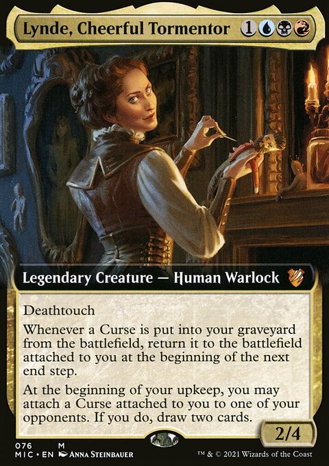 Lynde, Cheerful Tormentor (Extended Art) [Innistrad: Midnight Hunt Commander]