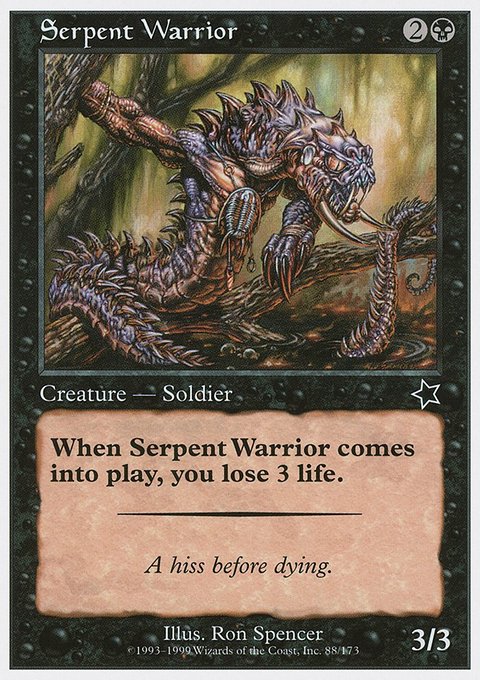 Serpent Warrior [Starter 1999]