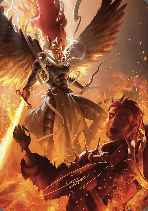 Warleader's Call Art Card (35/49) [Murders at Karlov Manor Art Series]