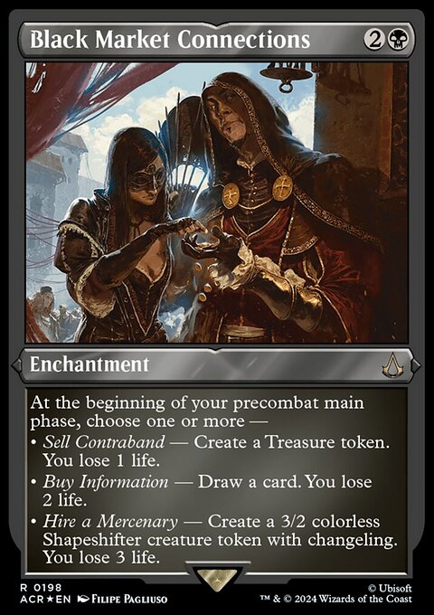 Black Market Connections (Foil Etched) [Assassin's Creed]