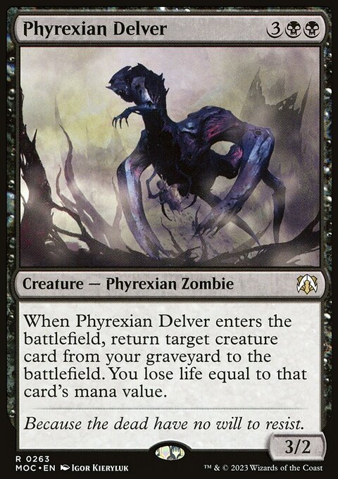 Phyrexian Delver [March of the Machine Commander]