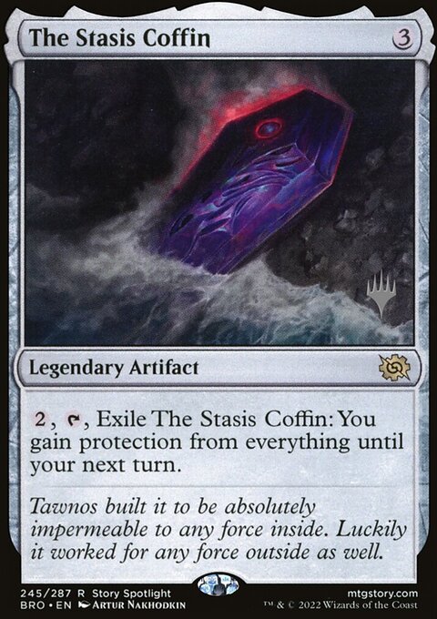 The Stasis Coffin [The Brothers' War Prerelease Promos]