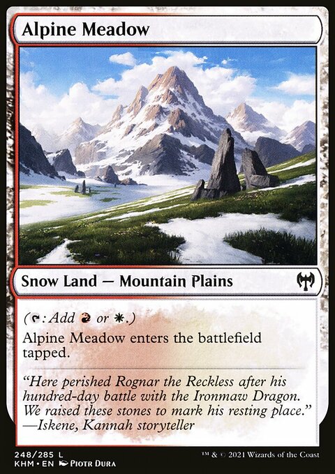 Alpine Meadow [Kaldheim]