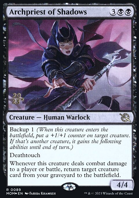 Archpriest of Shadows [March of the Machine Prerelease Promos]