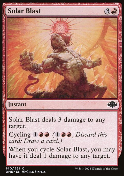 Solar Blast [Dominaria Remastered]