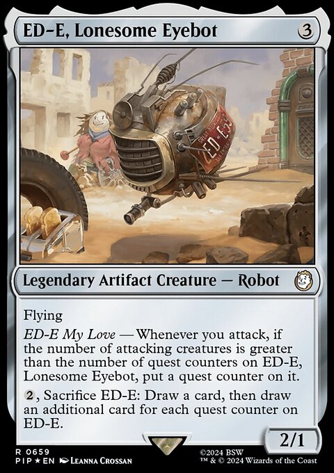 ED-E, Lonesome Eyebot (Surge Foil) [Fallout]