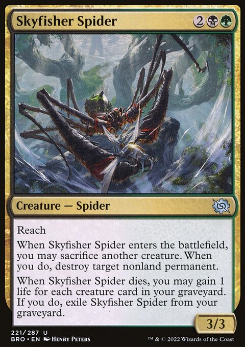 Skyfisher Spider [The Brothers' War]