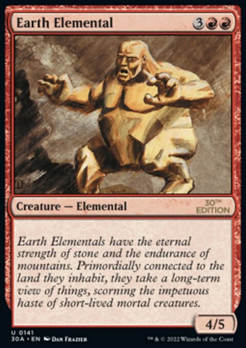 Earth Elemental [30th Anniversary Edition]