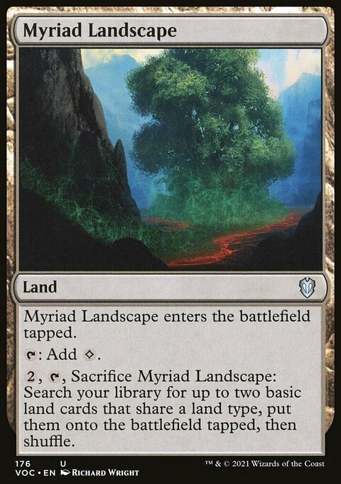 Myriad Landscape [Innistrad: Crimson Vow Commander]