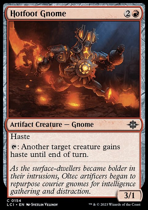 Hotfoot Gnome [The Lost Caverns of Ixalan]
