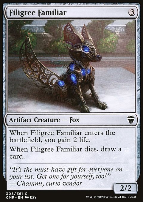 Filigree Familiar [Commander Legends]