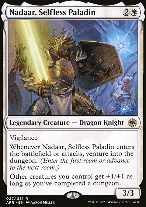 Nadaar, Selfless Paladin [Dungeons & Dragons: Adventures in the Forgotten Realms]