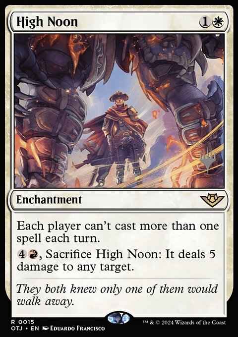 High Noon (Promo Pack) [Outlaws of Thunder Junction Promos]