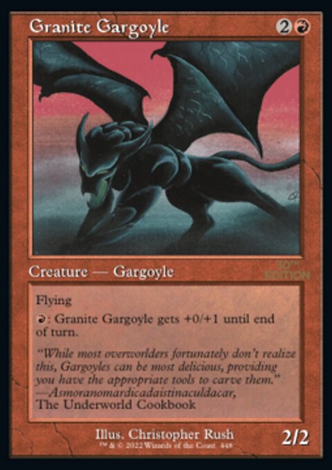 Granite Gargoyle (Retro) [30th Anniversary Edition]