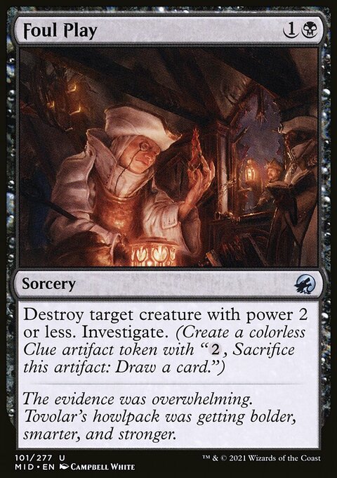 Foul Play [Innistrad: Midnight Hunt]