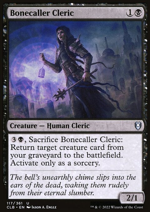 Bonecaller Cleric [Commander Legends: Battle for Baldur's Gate]