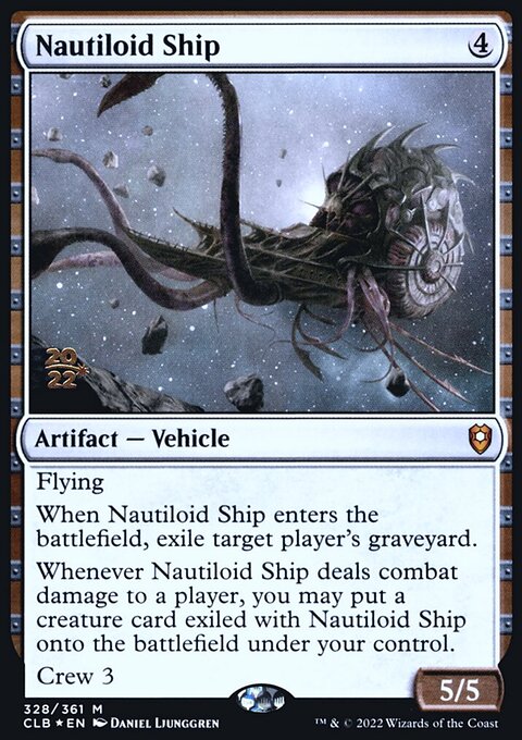 Nautiloid Ship [Commander Legends: Battle for Baldur's Gate Prerelease Promos]