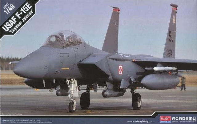 Academy 1/48 F-15E Strike Eagle Plastic Model Kit [12295]