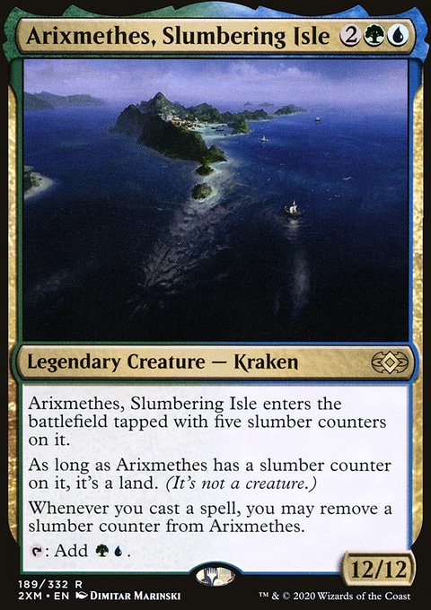 Arixmethes, Slumbering Isle [Double Masters]