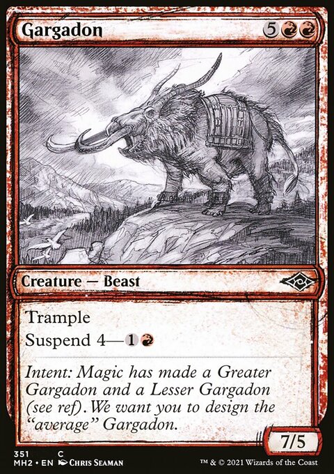 Gargadon (Sketch) [Modern Horizons 2]