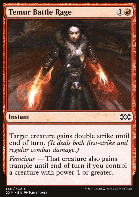 Temur Battle Rage [Double Masters]