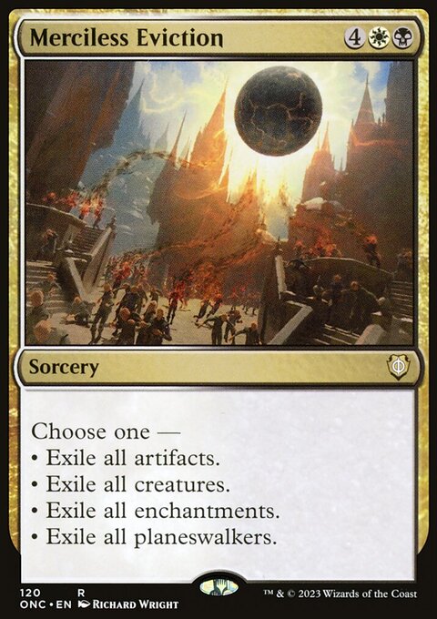 Merciless Eviction [Phyrexia: All Will Be One Commander]