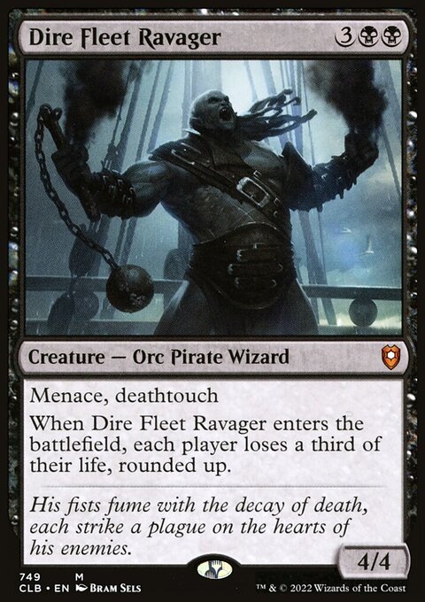 Dire Fleet Ravager [Commander Legends: Battle for Baldur's Gate]