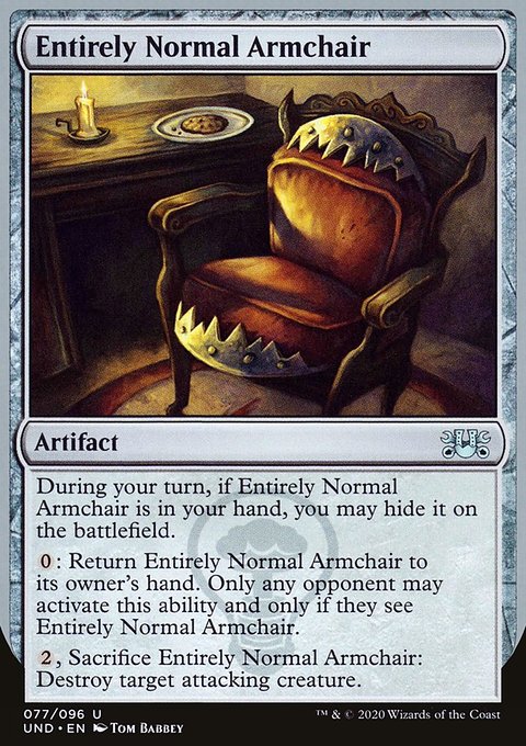 Entirely Normal Armchair [Unsanctioned]