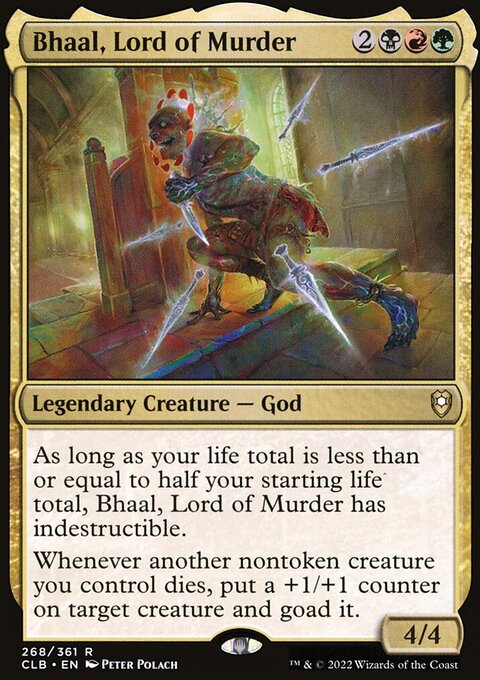 Bhaal, Lord of Murder [Commander Legends: Battle for Baldur's Gate]