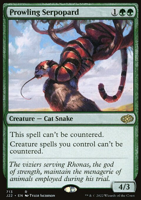Prowling Serpopard [Jumpstart 2022]