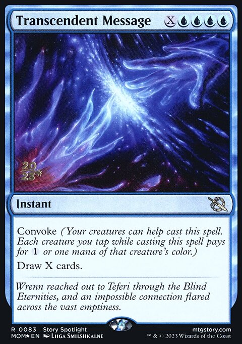 Transcendent Message [March of the Machine Prerelease Promos]
