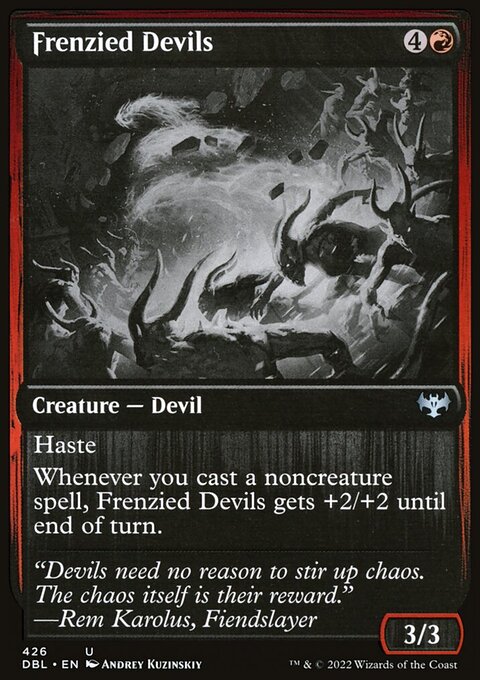 Frenzied Devils [Innistrad: Double Feature]