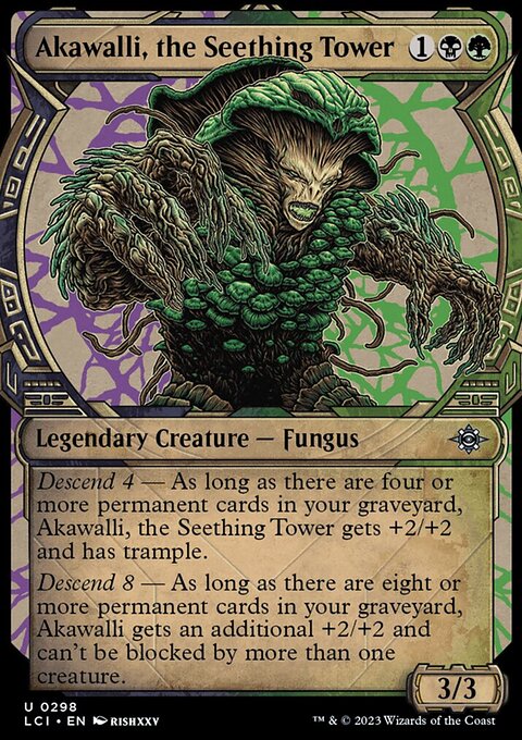 Akawalli, the Seething Tower (Showcase) [The Lost Caverns of Ixalan]