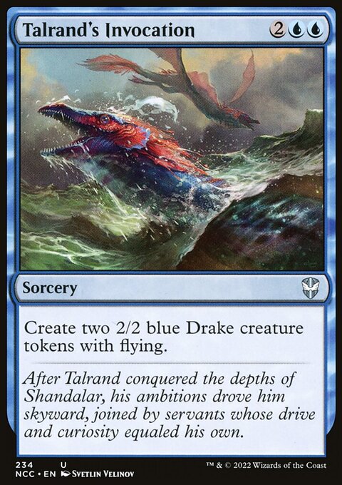 Talrand's Invocation [Streets of New Capenna Commander]