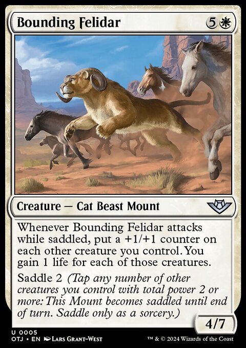 Bounding Felidar [Outlaws of Thunder Junction]