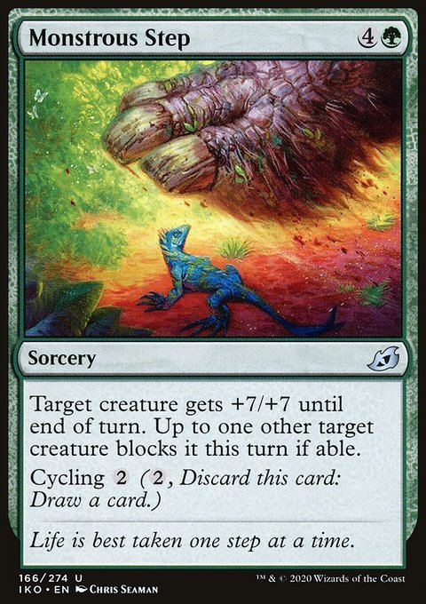 Monstrous Step [Ikoria: Lair of Behemoths]
