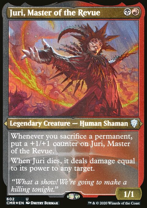 Juri, Master of the Revue (Etched) [Commander Legends]