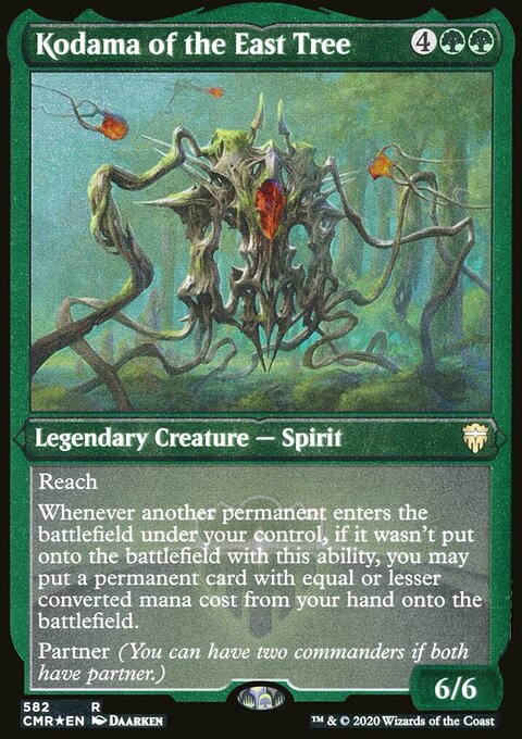 Kodama of the East Tree (Etched) [Commander Legends]