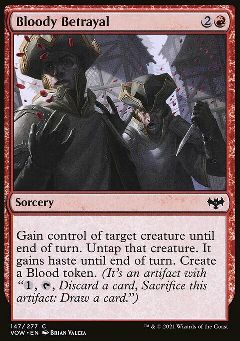 Bloody Betrayal [Innistrad: Crimson Vow]
