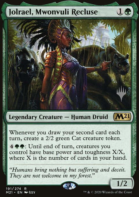 Jolrael, Mwonvuli Recluse (Promo Pack) [Core Set 2021 Promos]