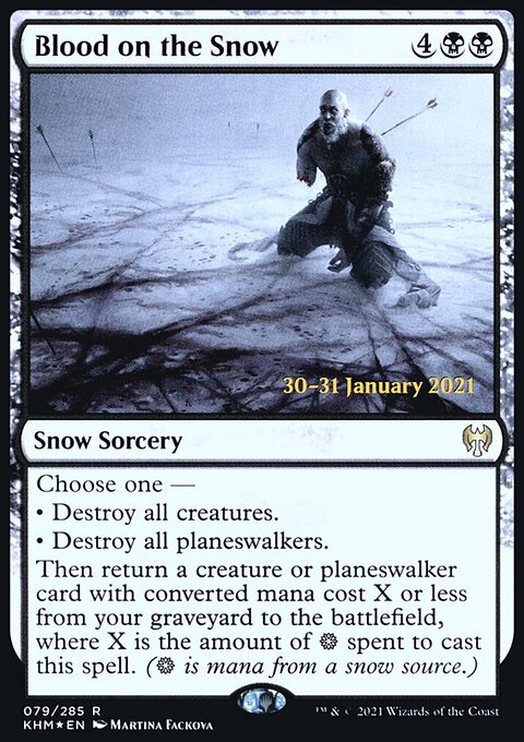 Blood on the Snow [Kaldheim Prerelease Promos]