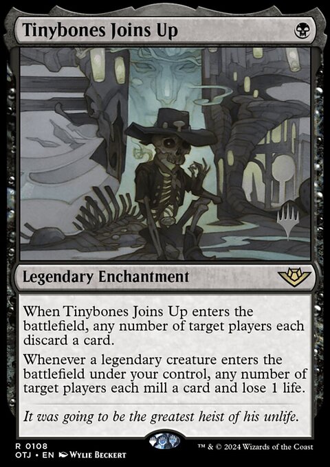 Tinybones Joins Up (Promo Pack) [Outlaws of Thunder Junction Promos]